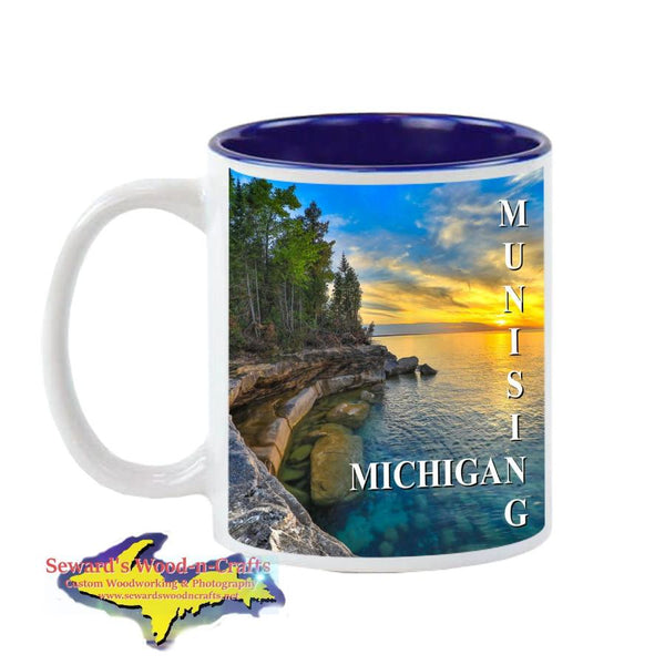 Michigan Made Coffee Cup/Mug Munising Michigan Yooper Gifts