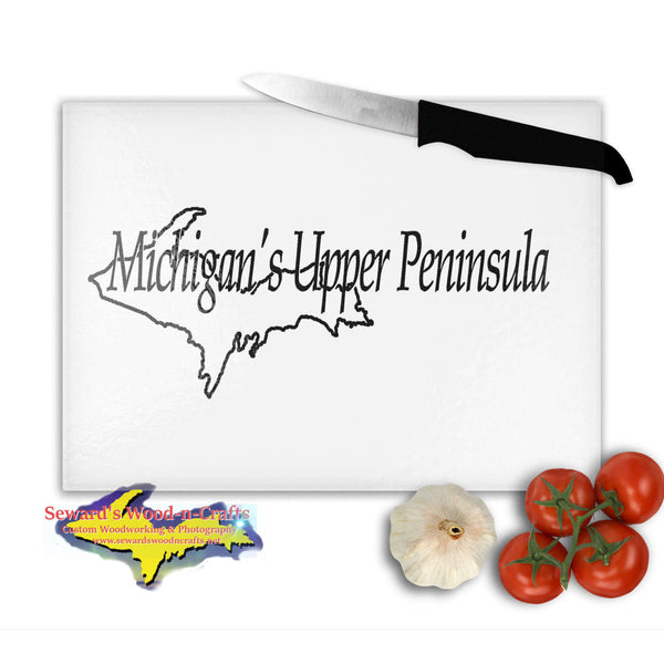 Michigan's Upper Peninsula Cutting Boards Yooper Gifts for cooking and kitchenware