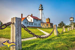 Michigan Photography Whitefish Point Lighthouse Photo Image in Upper Peninsula