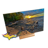 Trivets & Coasters Pictured Rocks Hurricane River Sunset -2410