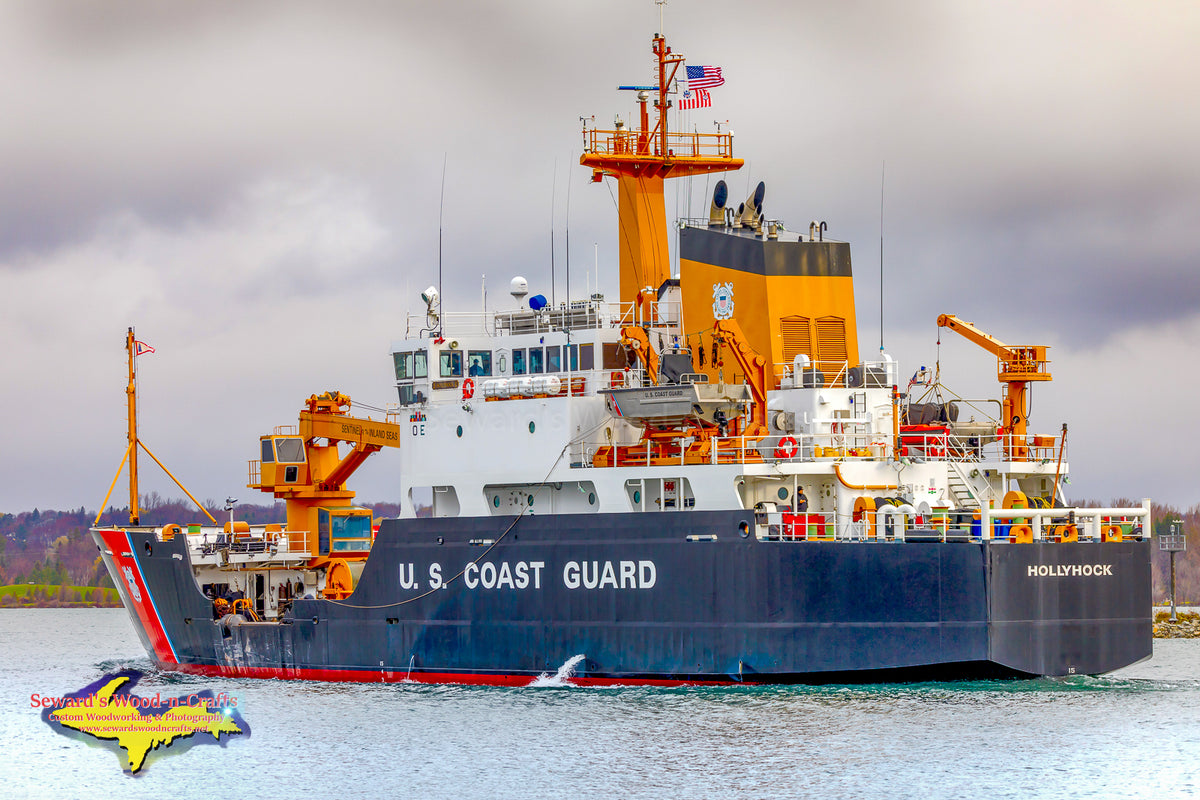 United States Coast Guard Cutter Hollyhock -6688 – Seward's Wood-n