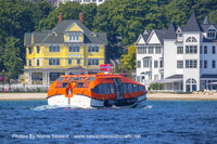 Cruise Ship Viking Polaris tender #1 transporting passengers to Mackinac Island