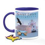 Great Lakes Freighters Mugs Paul R. Tregurtha Coffee Cup Boat Fans Gifts & Collectibles