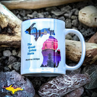 Great Lakes State Michigan Made 11oz Coffee Cup!