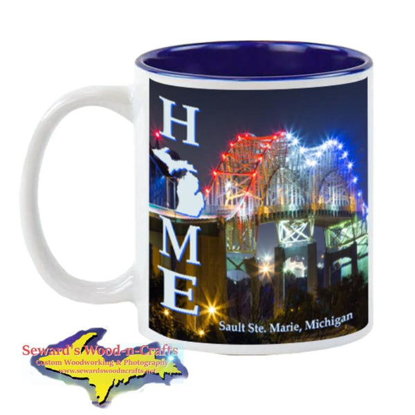 Michigan Made Cup/Mug Home Sault Ste. Marie International Bridge Yooper Gifts