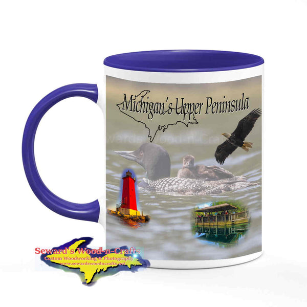 Michigan Made Wildlife Mugs Michigan's Upper Peninsula Loon Baby Cup Yooper gifts & collectibles