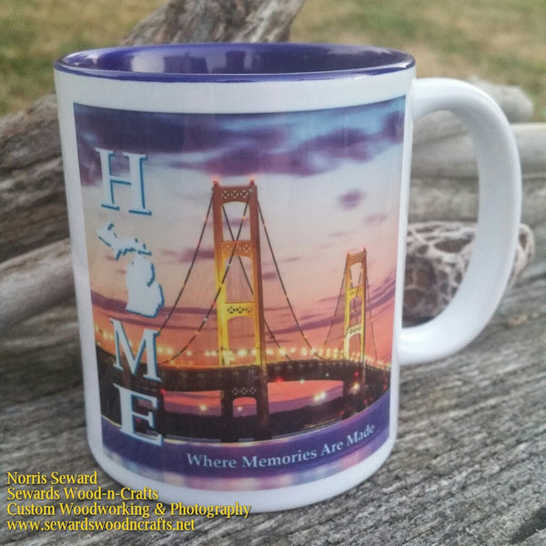 Michigan Home Coffee Cup