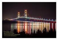 Amazing Mackinac Bridge Reflection -3813