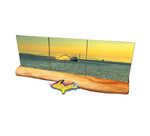 Mackinac Island Star Line Cruises Sunset -2899  Gifts, Coasters, & More