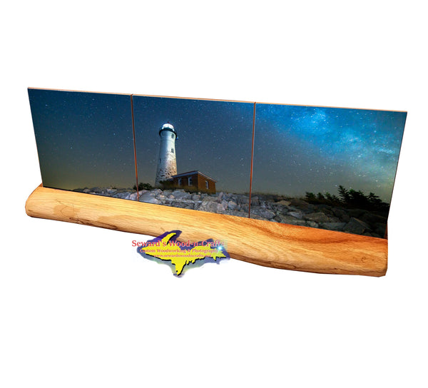 Milky Way Crisp Point Lighthouse  -2601 Michigan Coasters