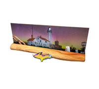 Northern Lights Whitefish Point Lighthouse -0524 Michigan Made Products & Gifts