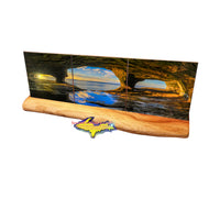 Panoramic Set ~Pictured Rocks Cave Coasters Paradise Point, Michigan