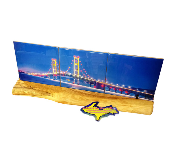 Mackinac Bridge -8266 Michigan Products Coasters & Trivets