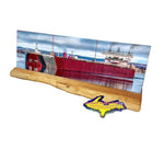 Edger Speers Panoramic Photo Coaster Sets For Great Lake Freighter Fans