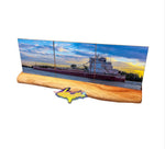  Joseph L Block Panoramic Coaster Set Central Marine Logistics Freighter Gifts