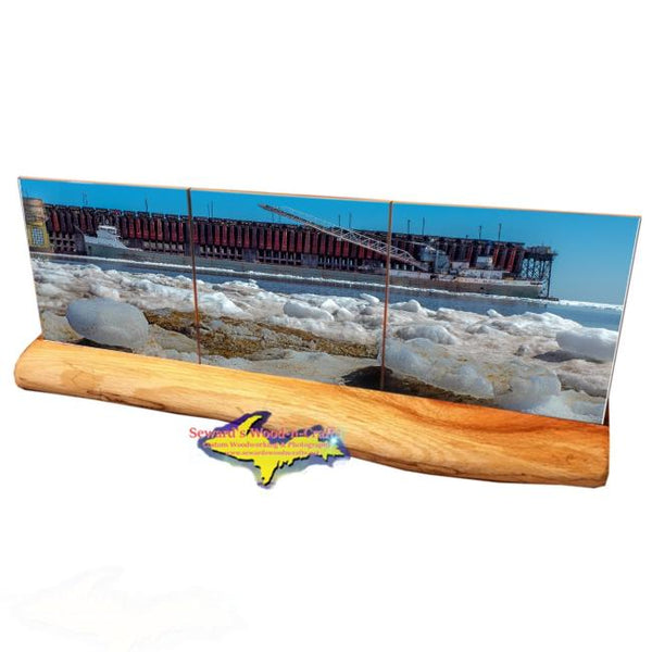 Great Lakes Freighter Michipicoten Marquette Ore Dock Best Michigan Made Gifts For Boat Nerds