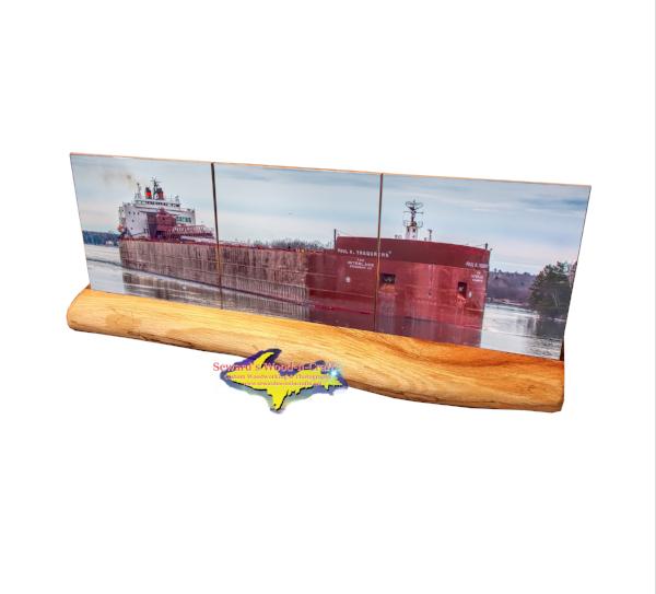 Paul Tregurtha Great Lake Freighter Coaster Set Best boat fan gifts