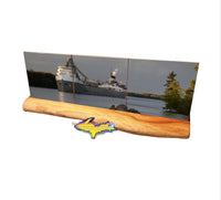 Lake Freighter Saginaw Coaster Set Great Gifts For Boat Fans At Best Prices
