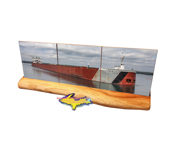 Edgar Speer ~  Great Lake Freighters Coasters & Trivets ~ For the Boatnerd in all of us!