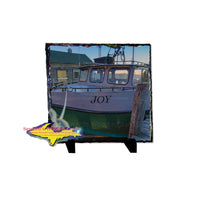 The best gifts from Leland Michigan Photo Tiles of Fishing Boat