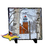 Photo Slate Big Bay Point Lighthouse Yooper Gifts