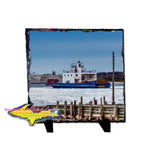 Drummond Islander IV Detour, Michigan Rustic Photo Slate Michigan's Upper Peninsula Gifts & Collectibles