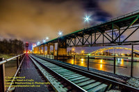 Michigan's Upper Peninsula Photography International Bridge Sault Ste. Marie Photo Image