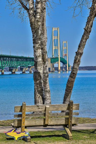 Michigan Royalty Free Stock Images Mackinac Bridge Photo