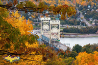 Portage Lake Lift Bridge Houghton Hancock Michigan Photos For Sale
