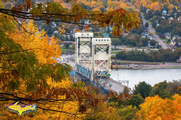 Portage Lake Lift Bridge Houghton Hancock Michigan Photos For Sale