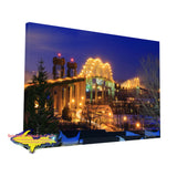Michigan fine art canvas print of Sault Ste. Marie, Michigan