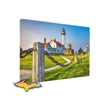 Michigan Lighthouse Photo Whitefish Point best buy on canvas prints