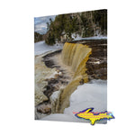 Michigan's Upper Peninsula canvas print of Upper Tahquamenon Falls