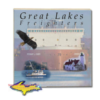 Great Lakes Freighters Drink Coasters & Trivets Stewart J. Cort