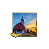 Coasters Michigan's Upper Peninsula Au Sable Lighthouse