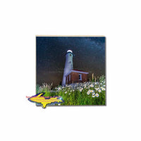 Build A Michigan Coaster Set Crisp Point Lighthouse Milky Way