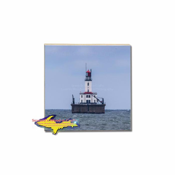 Detour Lighthouse Single Coaster For Build Your Own Michigan Coaster Set