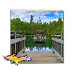 Michigan Drink Coasters Kitch-iti-kipi Big Springs Palms Book State Park Yooper Gifts