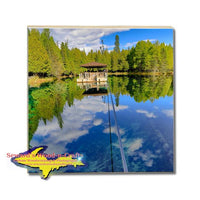 Kitch-iti-kipi Big Springs Drink Coaster Michigan Upper Peninsula Gifts & Collectibles