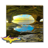 Best Michigan Made Drink Coasters Caves Of Paradise Pictured Rocks Photos, Gifts, & Collectibles