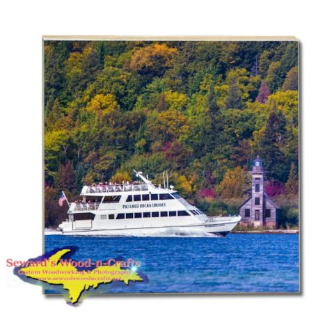 Made In Michigan Drink Coasters Pictured Rocks Cruises Photos, Gifts, & Collectibles