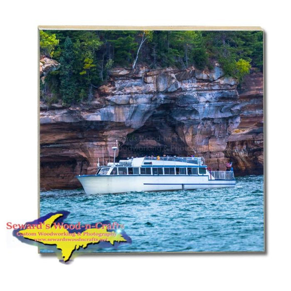Michigan Made Drink Coasters Pictured Rocks Cruises Gifts, & Collectibles