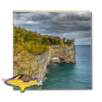 Drink Coasters Pictured Rocks Grand Portal Made In Michigan Gifts, & Collectibles Home Decor