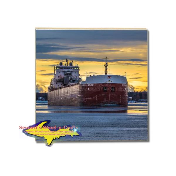 Freighter Hon. Paul J. Martin For Boat Fans! Great Lakes Marine Gifts & Collectibles For Ship Fans