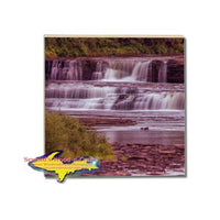 Drink Coaster Lower Tahquamenon Waterfalls Michigan's Upper Peninsula Online Gift Shop