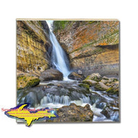 Drink Coasters Miners Waterfalls Pictured Rocks Michigan Made Gifts & Collectibles Home Decor