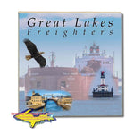 Great Lakes Freighters Drink Coasters & Trivets Paul R. Tregurtha Tiles Perfect gifts for boat nerds