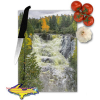 Michigan Made Glass Cutting Boards Eagle River Waterfalls Keweenaw Peninsula Michigan