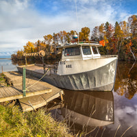 Brimley Michigan Fishing Boats Big Abe -6425