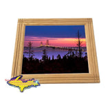 Mackinac Bridge Framed Photo Buy Michigan Made Gifts 